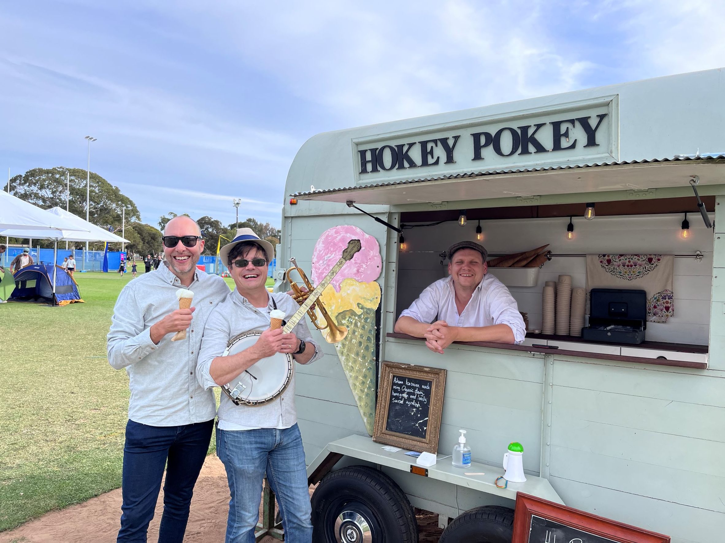 ASB with Hokey Pokey Ice Cream truck